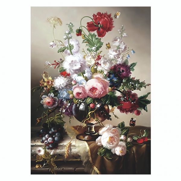 Cross Stitch Kit-Table Flowers(50*68CM)