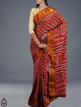 Online shopping for corporate pure rajasthani cotton sarees by unnatisilks