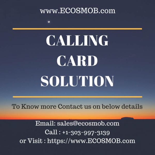 Industry Leading, Carrier Grade Calling Card Solution