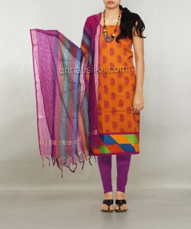 Online shopping for unstitched mangalagiri cotton salwar kameez by unnatisilks