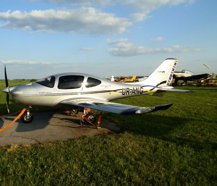 A light aircraft for sale