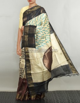 Online shopping for handloom bengal tussar silk saris by unnatisilks