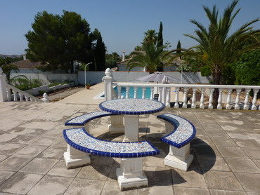 Costa Blanca,Spain - Detached villa with private pool by the beach 