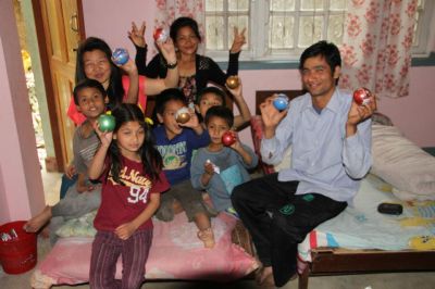 Volunteer in a Nepali orphanage