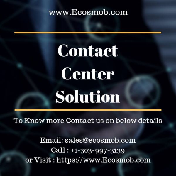 Ecosmob’s Contact Center Solution for Better Communication