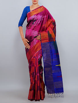 Online shopping for pure pochampally dupion saris by unnatisilks