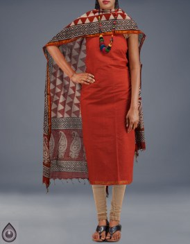 Online shopping for unstitched rajkot cotton salwar kameez by unnatisilks