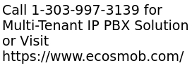 Multi-Tenant IP PBX Solution